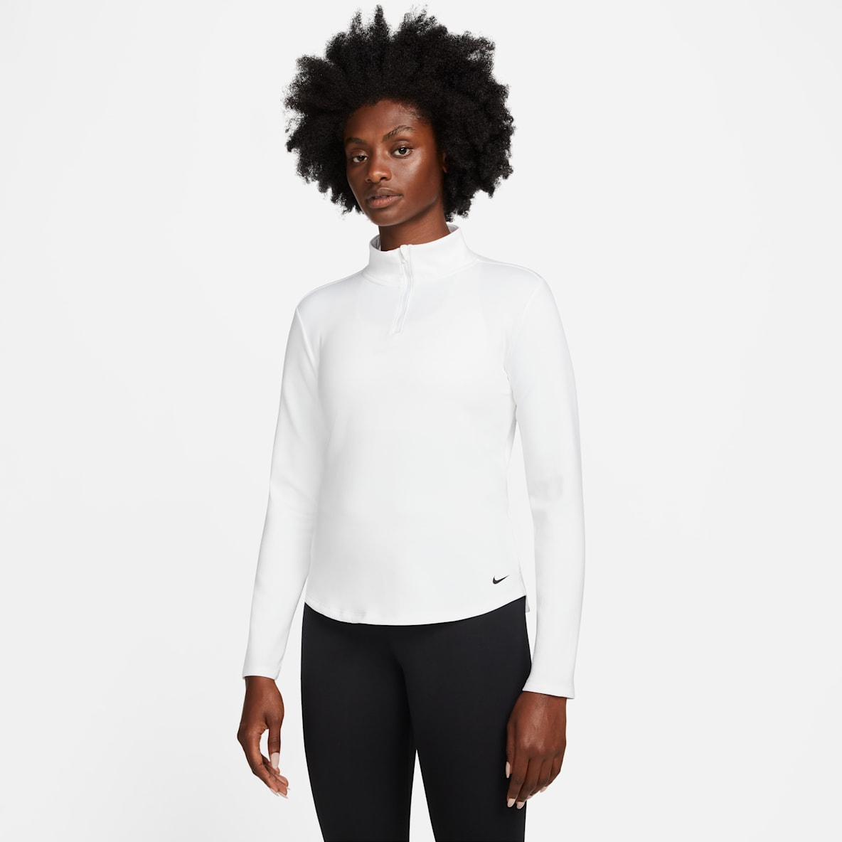 Nike Therma-FIT One Camiseta de medio cierre con manga larga para mujer