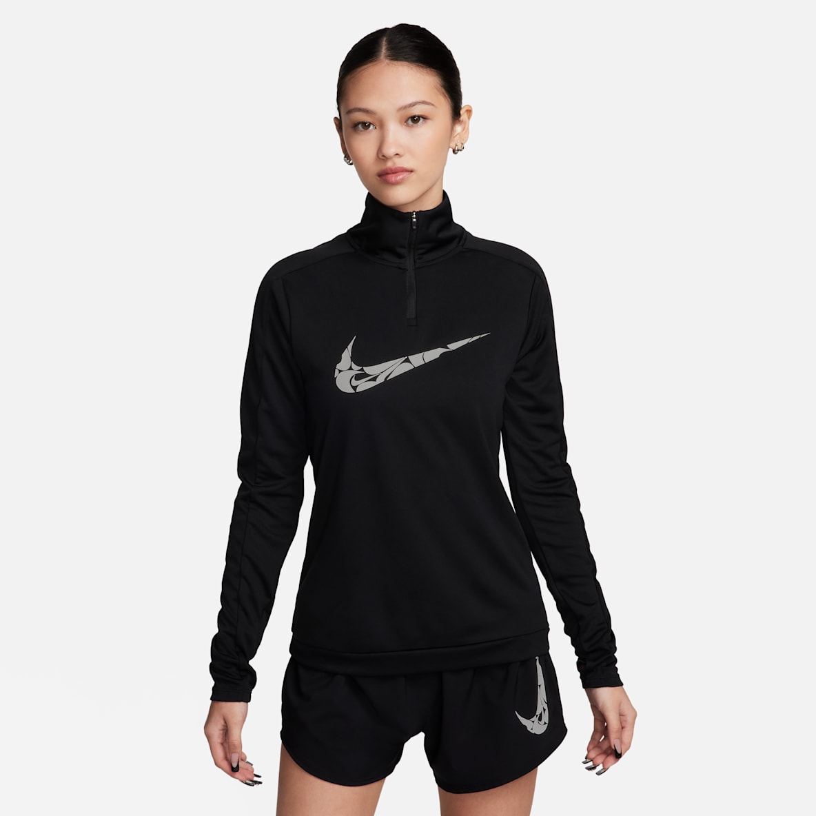 ナイキ スウッシュ ナイキ スウッシュ ウィメンズ Dri-FIT 1/4ジップ ミッド レイヤー
