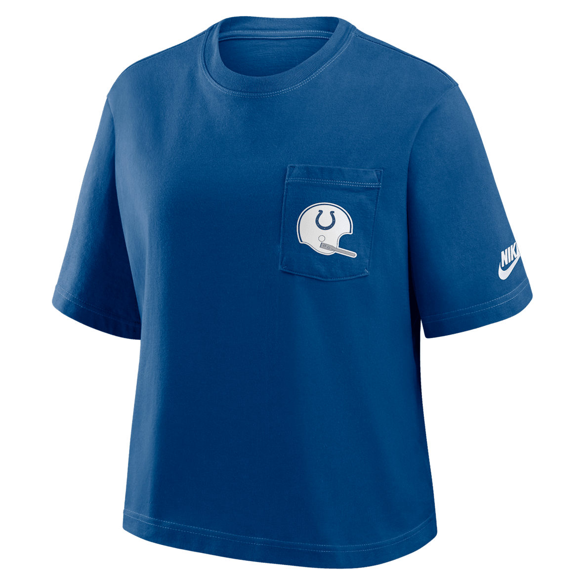 Indianapolis Colts Rewind Pocket Boxy Indianapolis Colts Rewind Pocket Boxy Women's Nike NFL T-Shirt