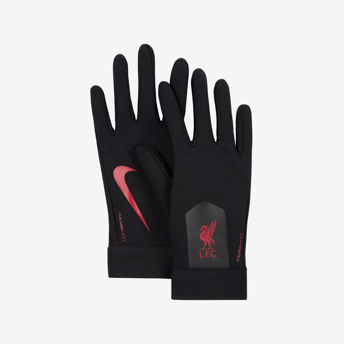 Liverpool F.C. Academy Older Kids' Nike Therma-FIT Football Gloves
