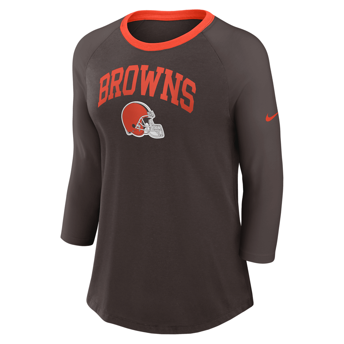 Cleveland Browns Cleveland Browns Women's Nike NFL 3/4-Sleeve T-Shirt
