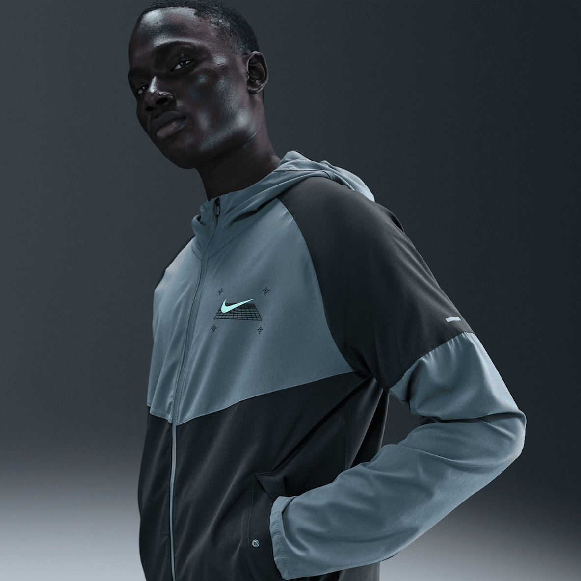 Nike Miler Nike Miler Løbejakke til mænd