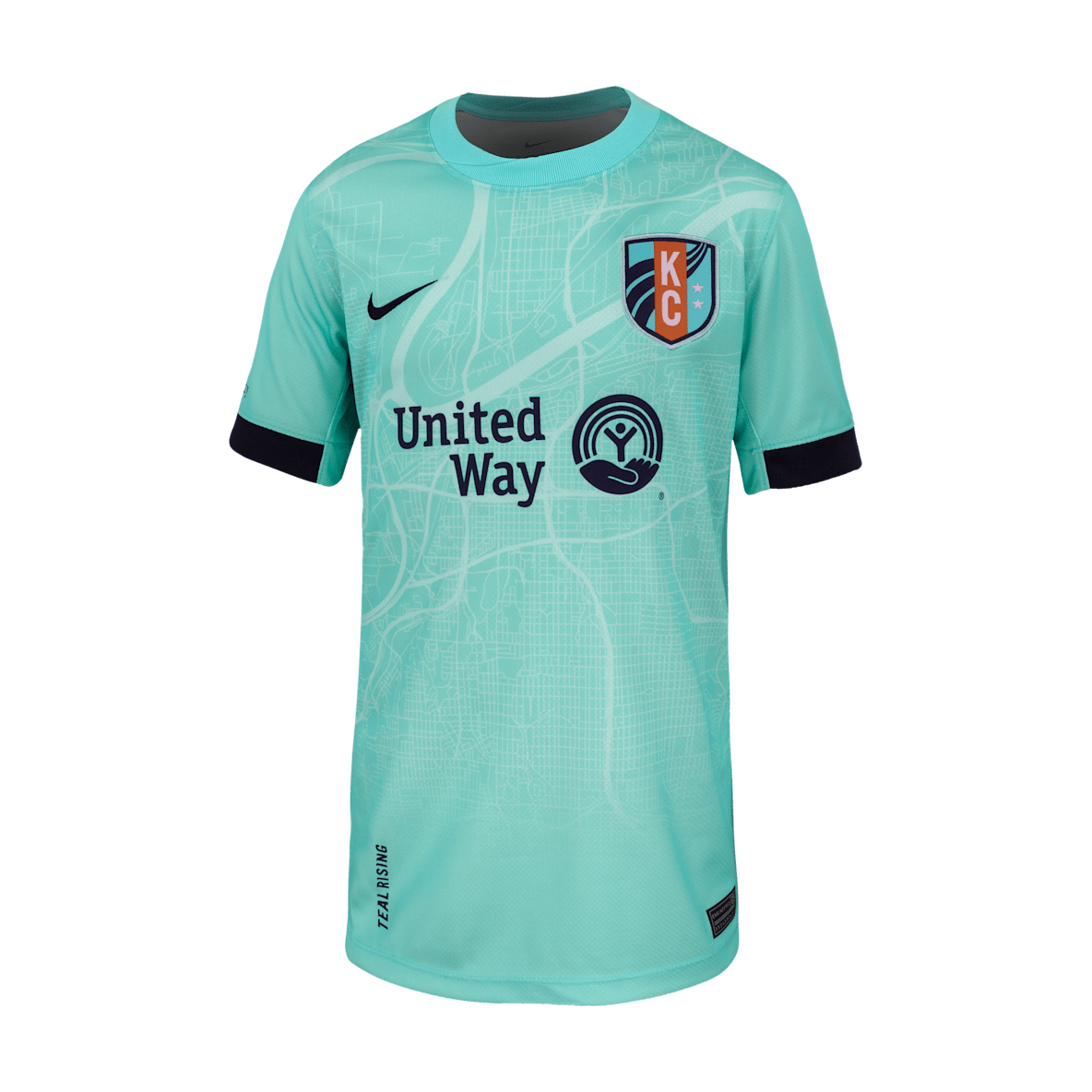 Debinha de Oliveira KC Current 2025 Stadium Away Debinha de Oliveira KC Current 2025 Stadium Away Big Kids' Nike Dri-FIT NWSL Replica Jersey
