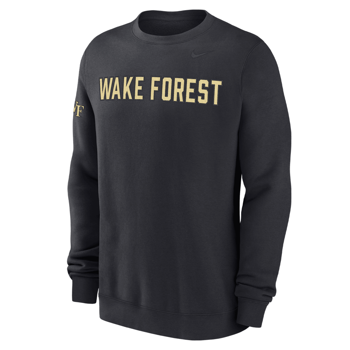 Wake Forest Club Fleece Wake Forest Club Fleece Men's Nike College Crew-Neck Sweatshirt
