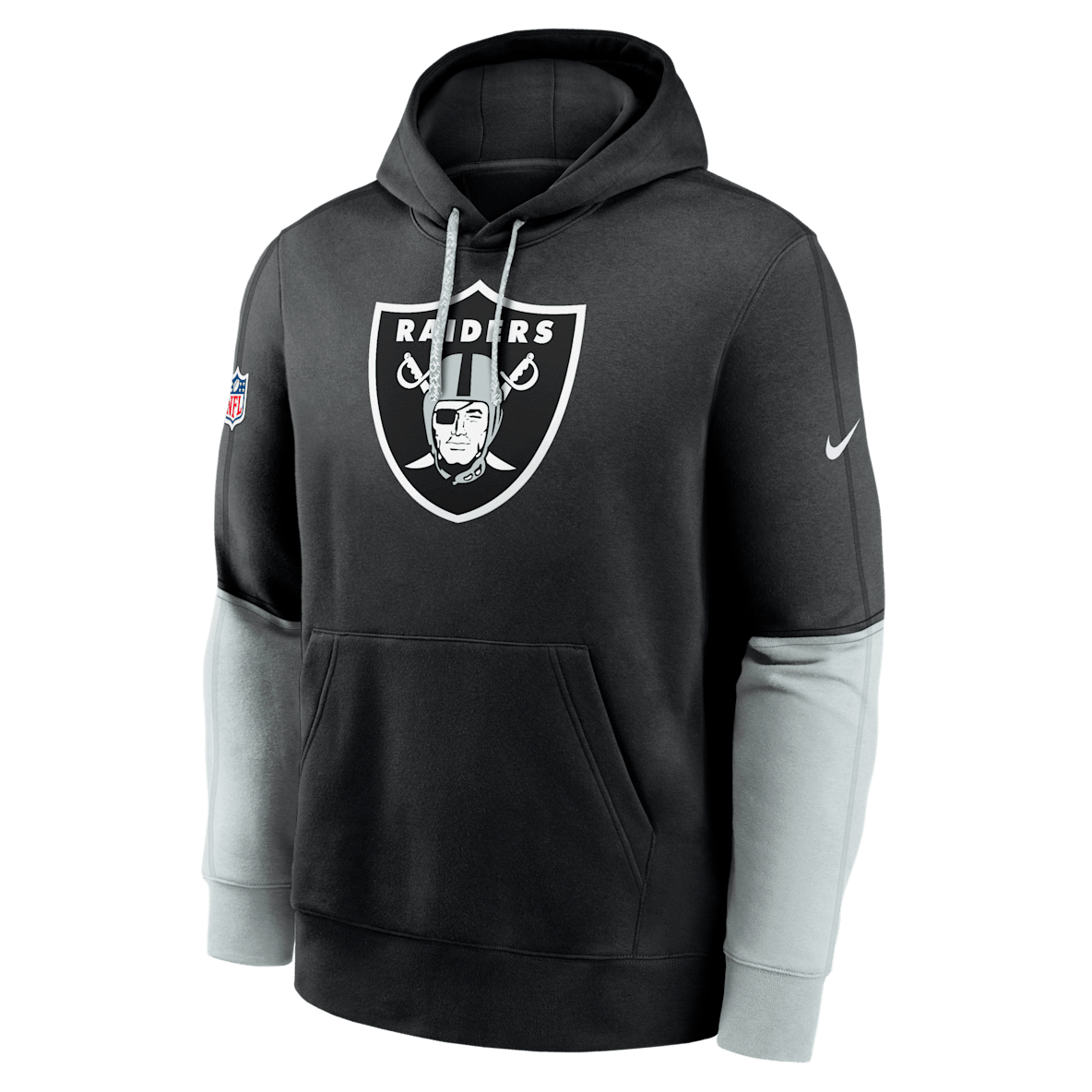 Las Vegas Raiders Sideline Team Issue Club Las Vegas Raiders Sideline Team Issue Club Men's Nike NFL Pullover Hoodie