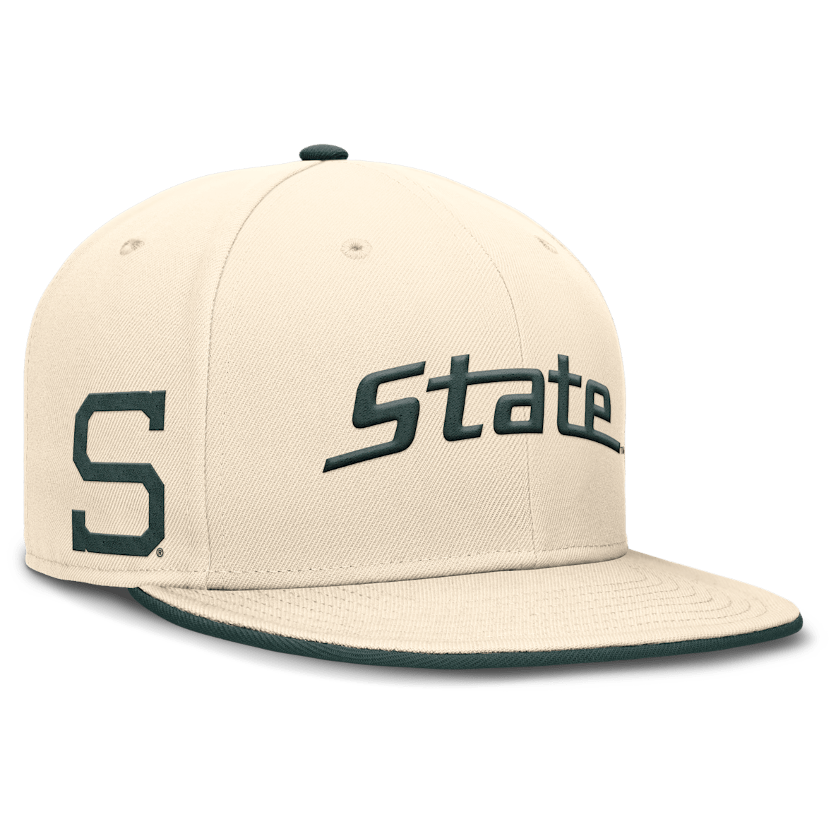 Michigan State Spartans Primetime True Michigan State Spartans Primetime True Men's Nike Dri-FIT College Fitted Hat