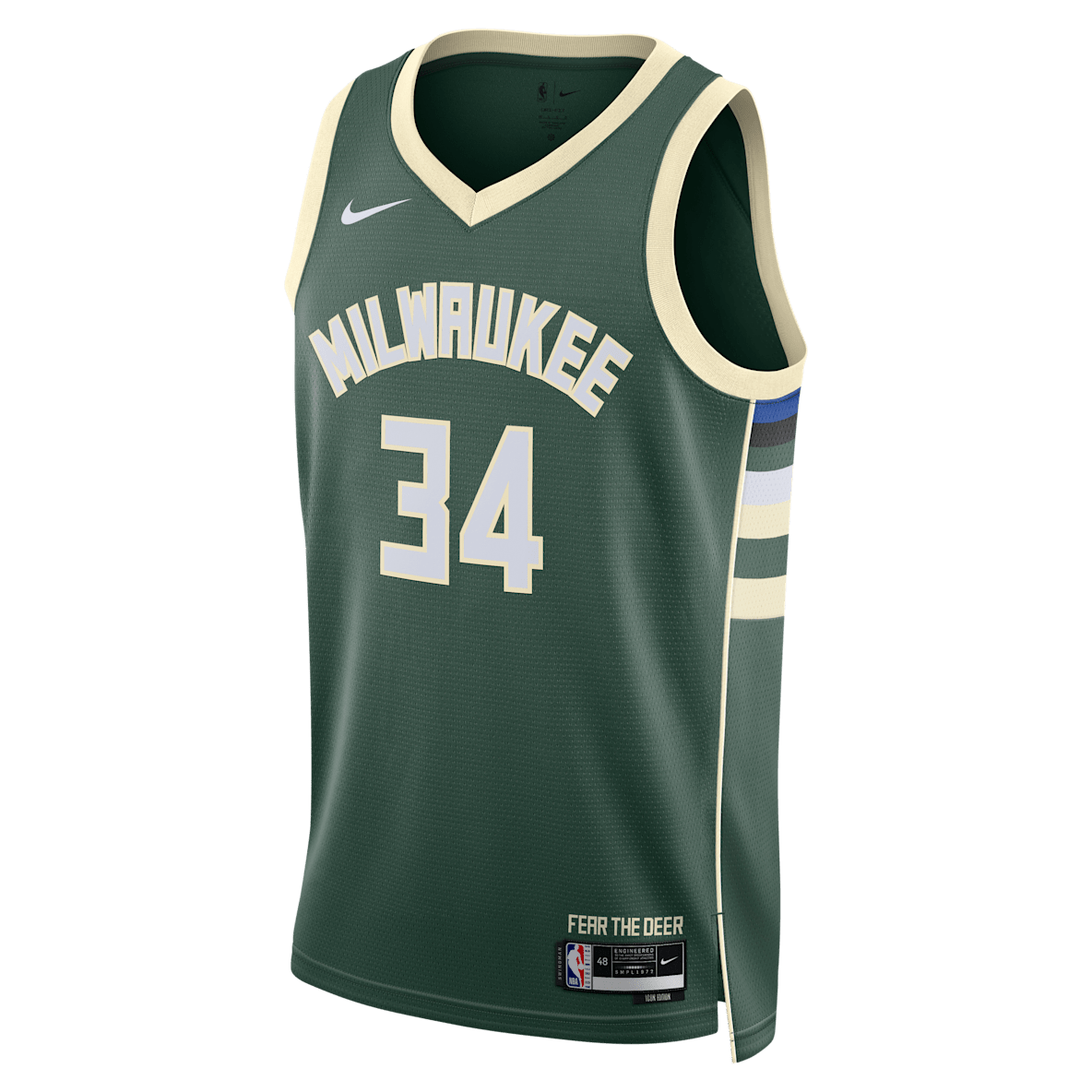 Milwaukee Bucks Icon Edition Milwaukee Bucks Icon Edition Men's Nike Dri-FIT NBA Swingman Jersey
