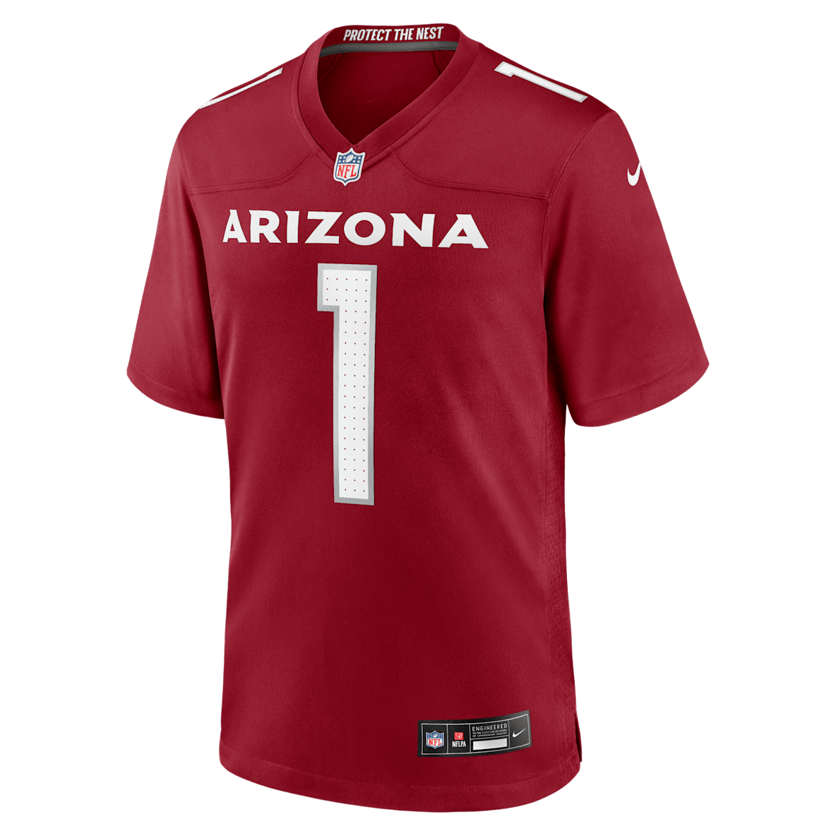 Paris Johnson Jr. Arizona Cardinals Paris Johnson Jr. Arizona Cardinals Men's Nike NFL Game Football Jersey