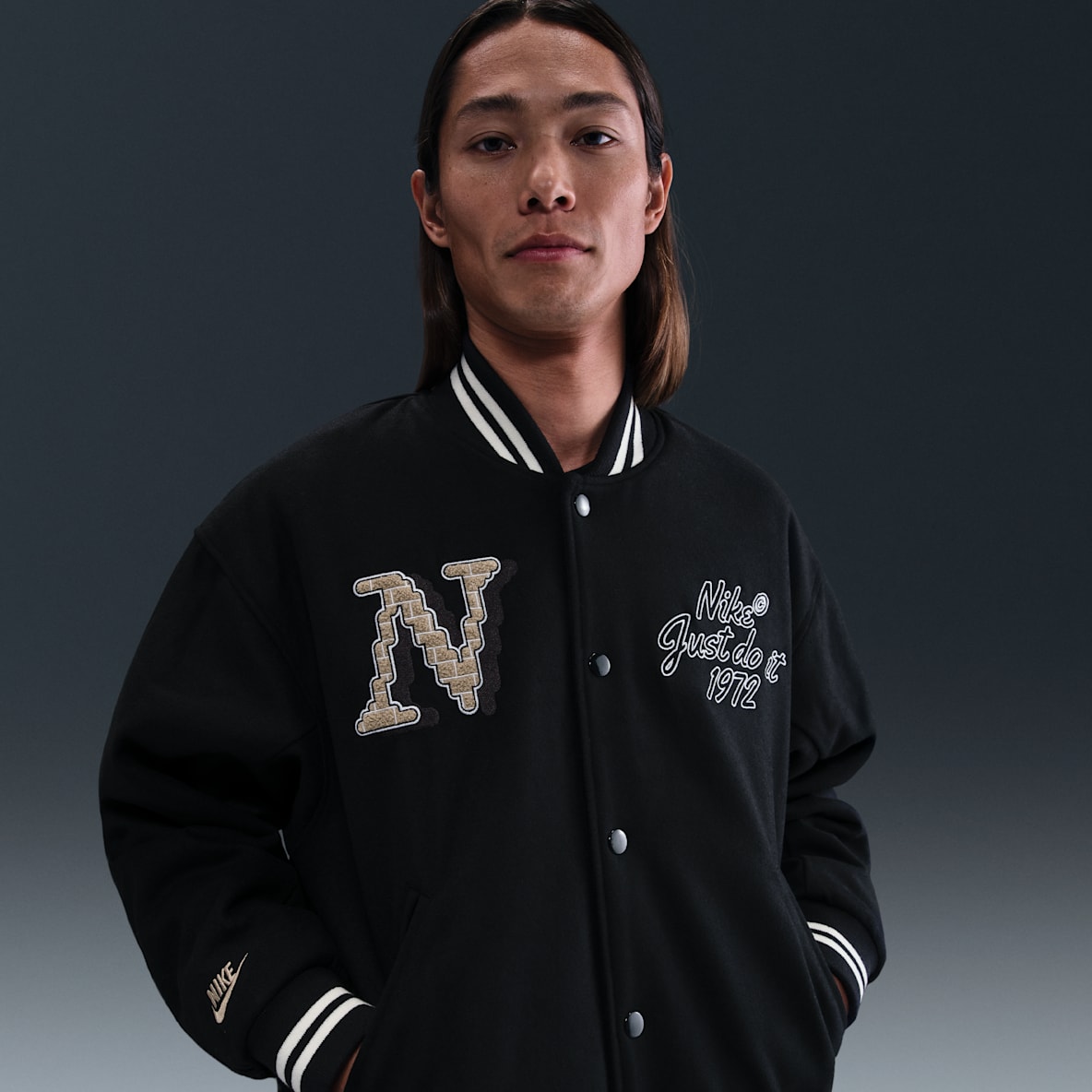 Nike スポーツウェア クラブ メンズ バーシティ ジャケット