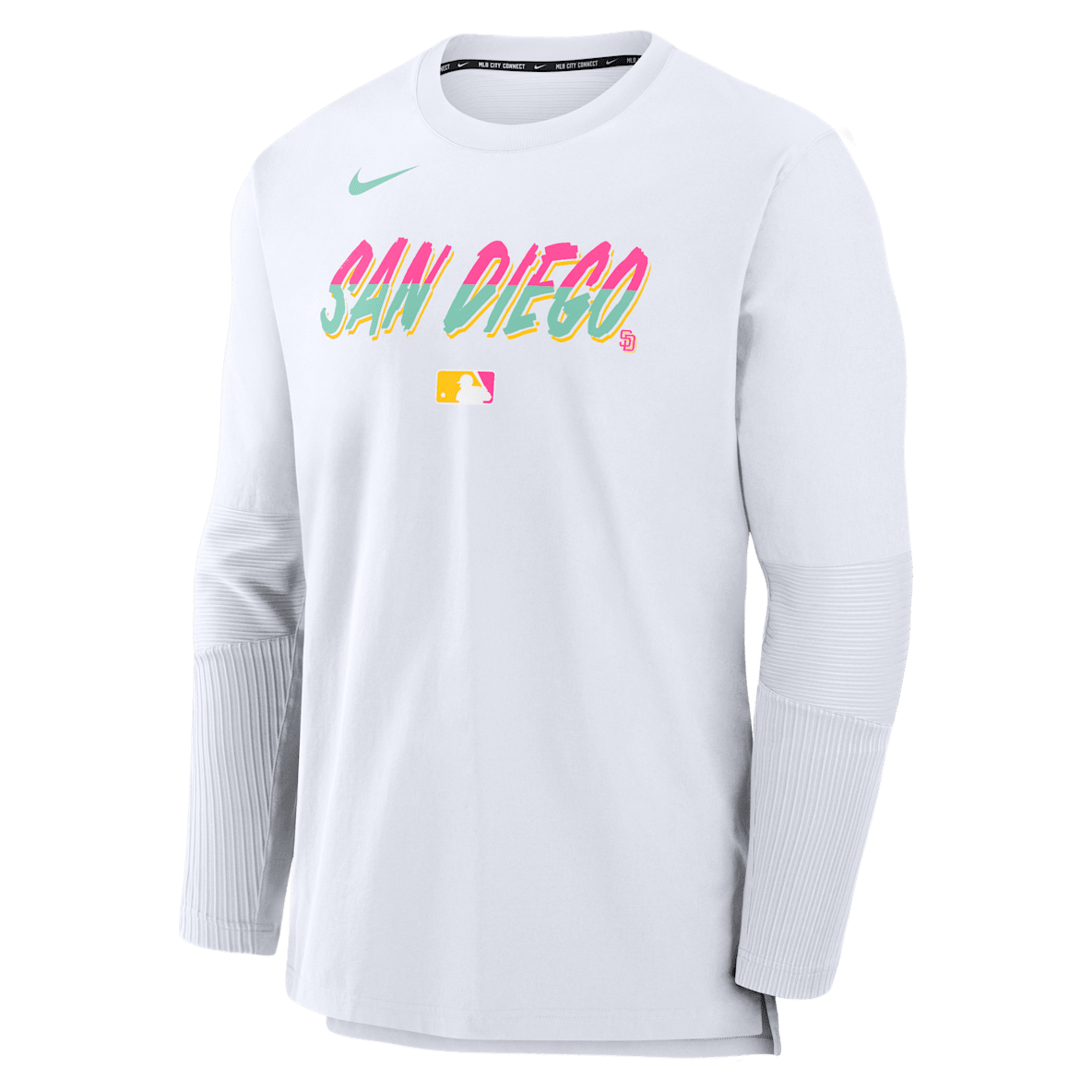 San Diego Padres Authentic Collection City Connect Player Chamarra sin cierre Nike Dri-FIT de la MLB para hombre