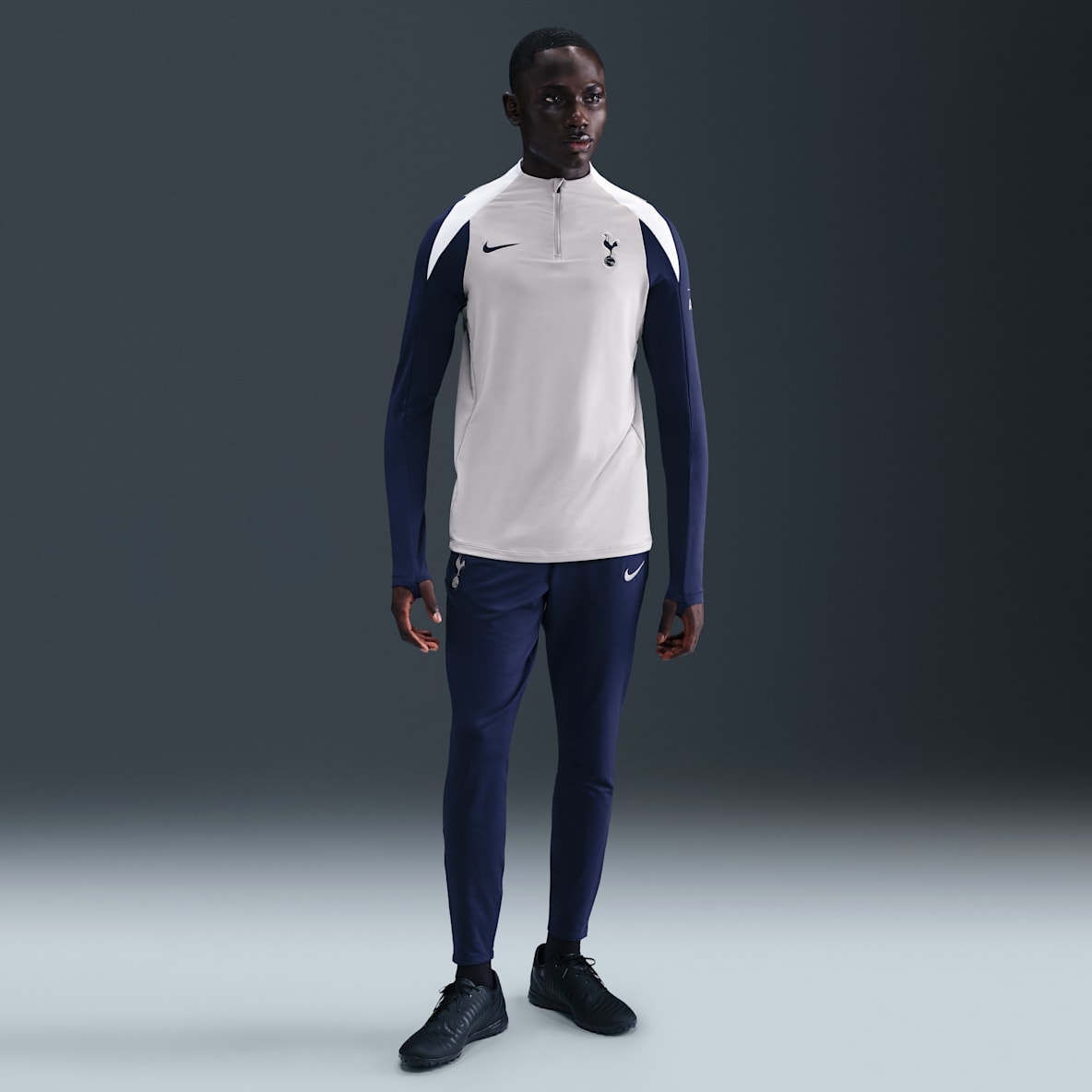 Strike Tottenham Hotspur Strike Tottenham Hotspur Calças de futebol de malha Nike Dri-FIT para homem