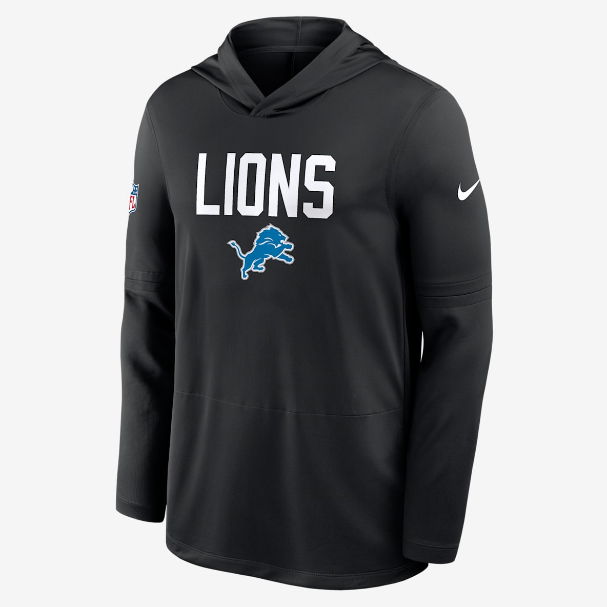 Detroit Lions Pass Accuracy Detroit Lions Pass Accuracy Men's Nike Dri-FIT NFL Long-Sleeve Hooded Top