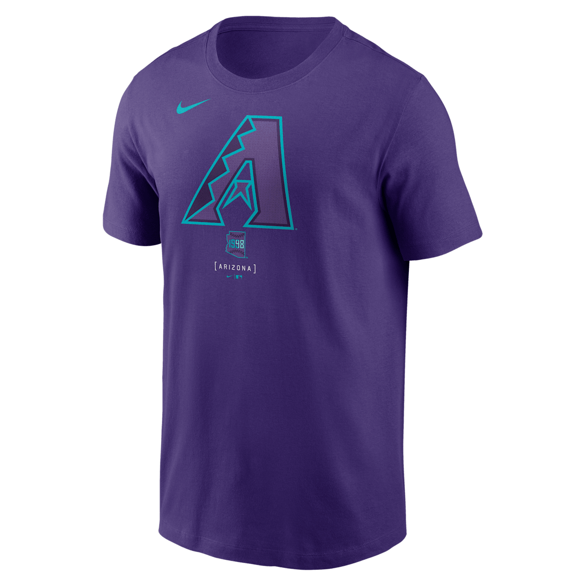 Arizona Diamondbacks City Connect Large Logo Arizona Diamondbacks City Connect Large Logo Men's Nike MLB T-Shirt