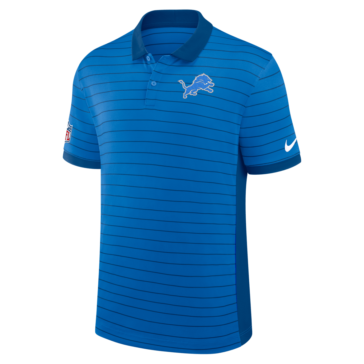 Detroit Lions Sideline Victory Stripe Detroit Lions Sideline Victory Stripe Men's Nike Dri-FIT NFL Polo