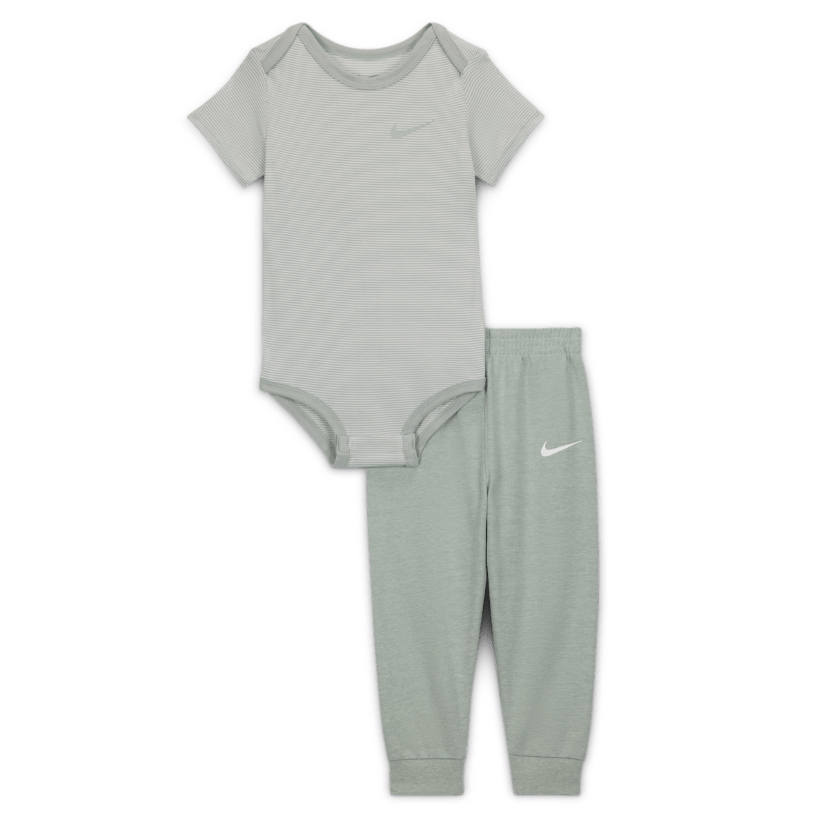 Nike Baby Striped Bodysuit and Joggers Set