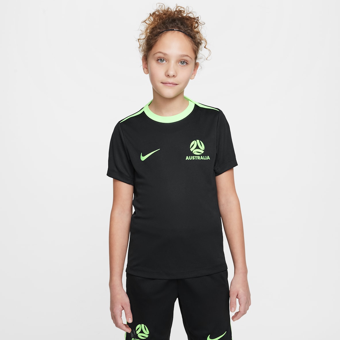 Australia Academy Pro Australia Academy Pro Camiseta de fútbol de tejido Knit y manga corta Nike Dri-FIT - Niño/a