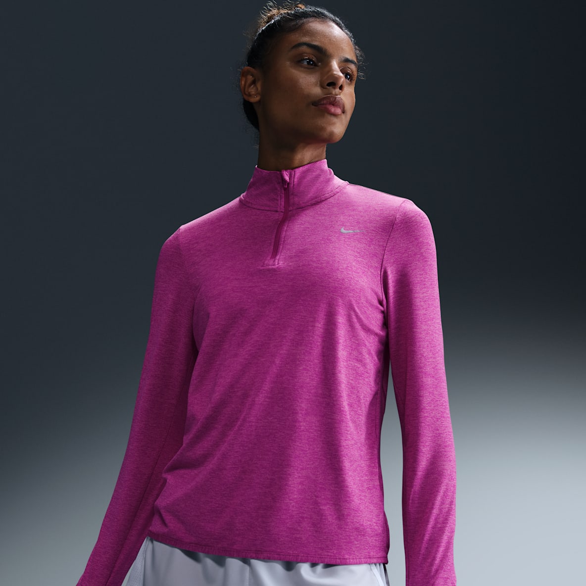 Nike Swift Element Women's UV Protection 1/4-Zip Running Top