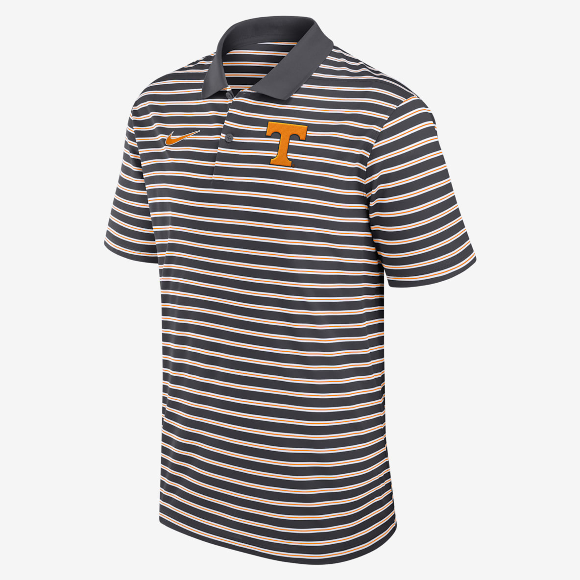 Tennessee Volunteers Primetime Victory Striped Tennessee Volunteers Primetime Victory Striped Men's Nike Dri-FIT College Polo