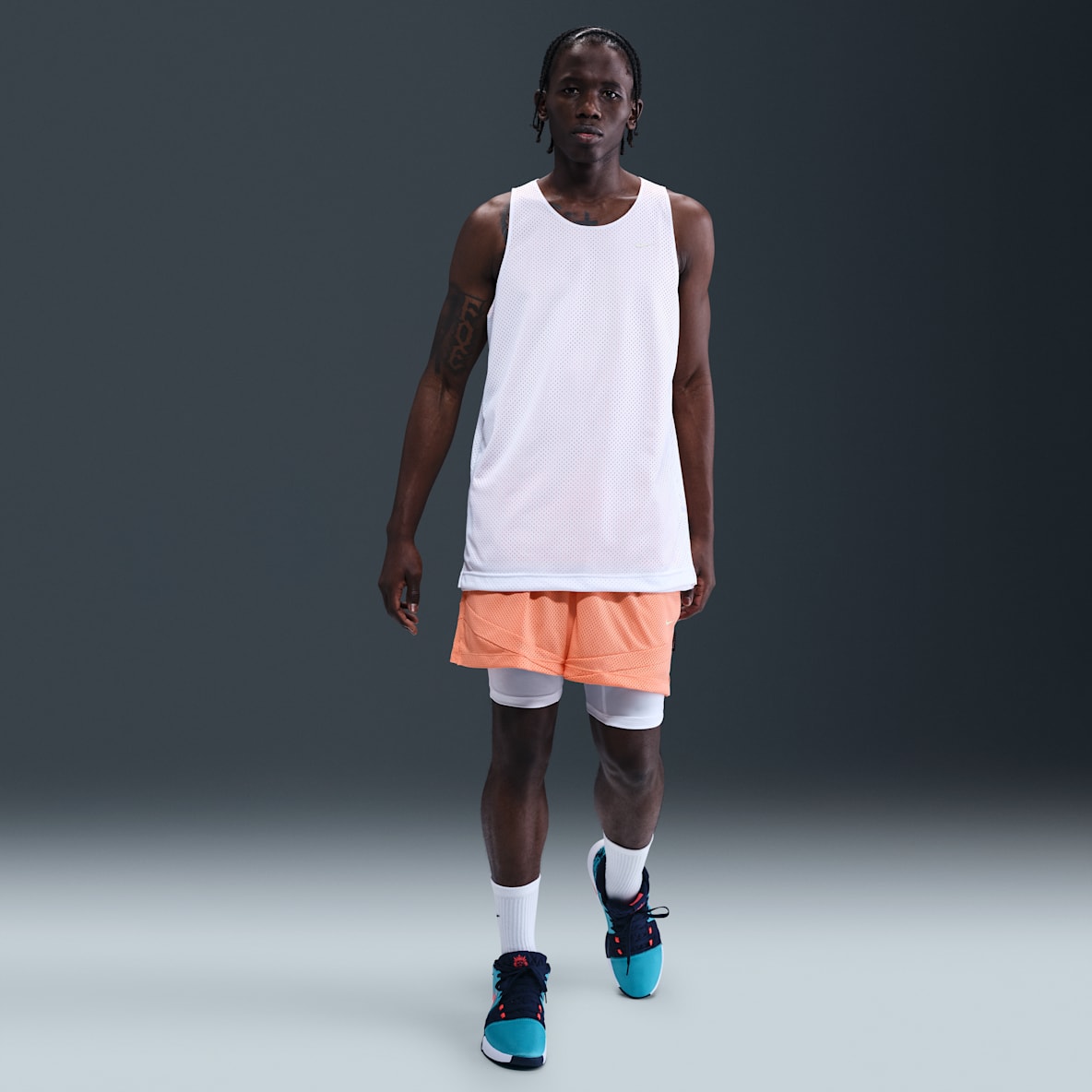 Nike Icon Nike Icon Shorts de básquetbol Dri-FIT de 10 cm 2 en 1 para hombre