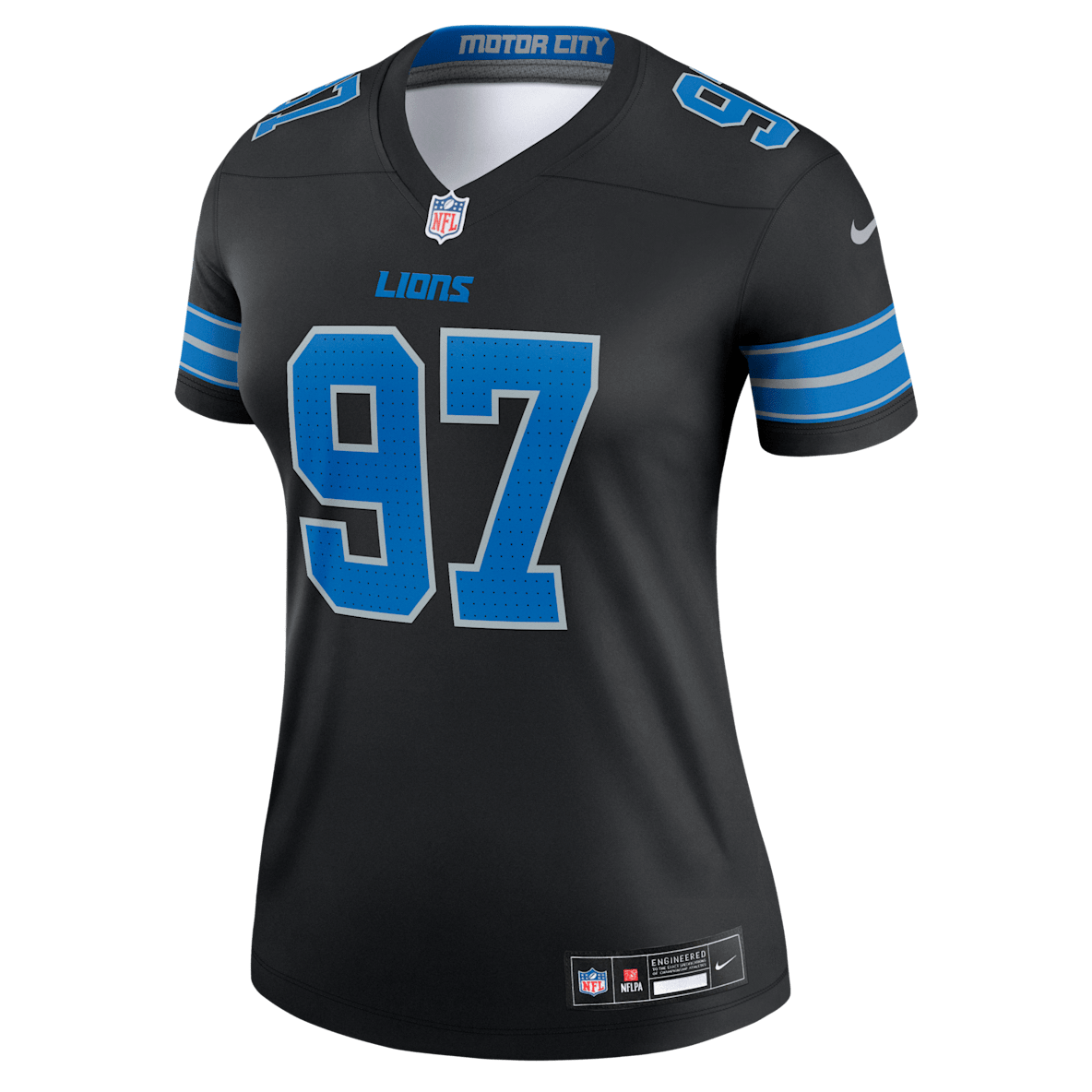 Aidan Hutchinson Detroit Lions Aidan Hutchinson Detroit Lions Women's Nike Dri-FIT NFL Legend Jersey