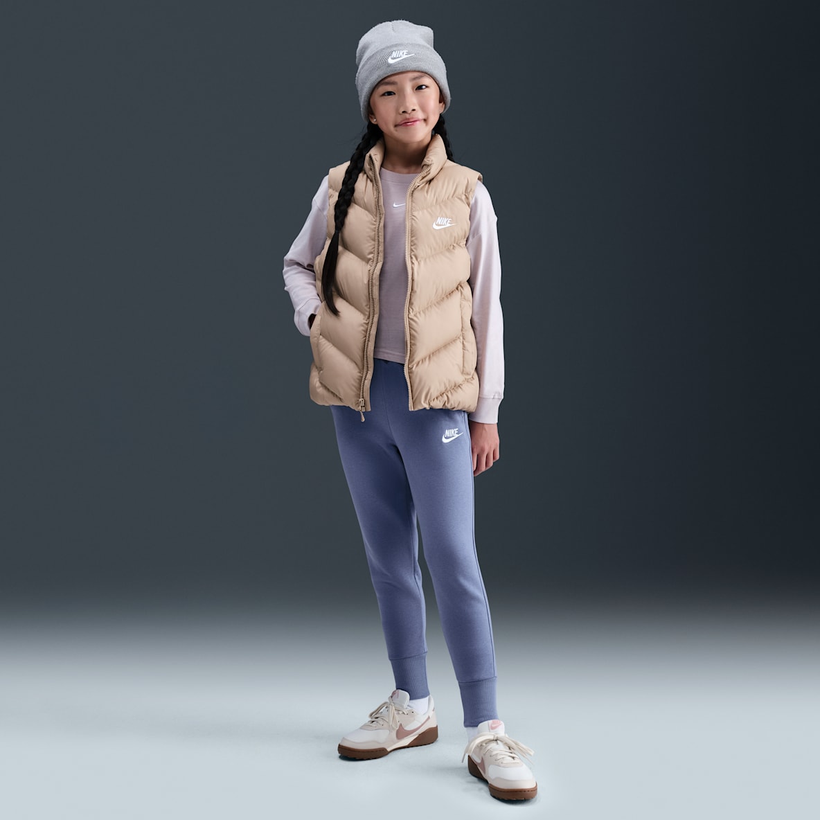 Nike Sportswear Club Fleece Nike Sportswear Club Fleece Big Kids' (Girls') High-Waisted Fitted Pants
