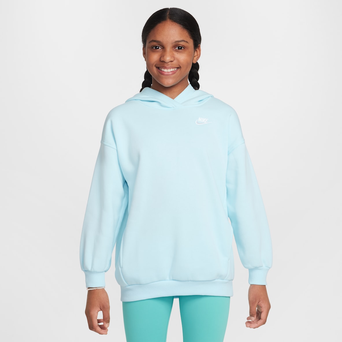 Nike Sportswear Club Fleece Nike Sportswear Club Fleece Big Kids' Oversized Pullover Hoodie