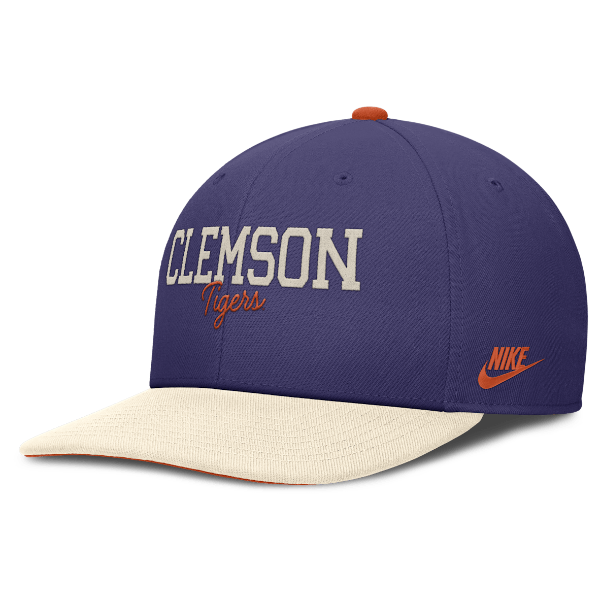 Clemson Legacy Script Men's Nike Dri-FIT College Adjustable Hat