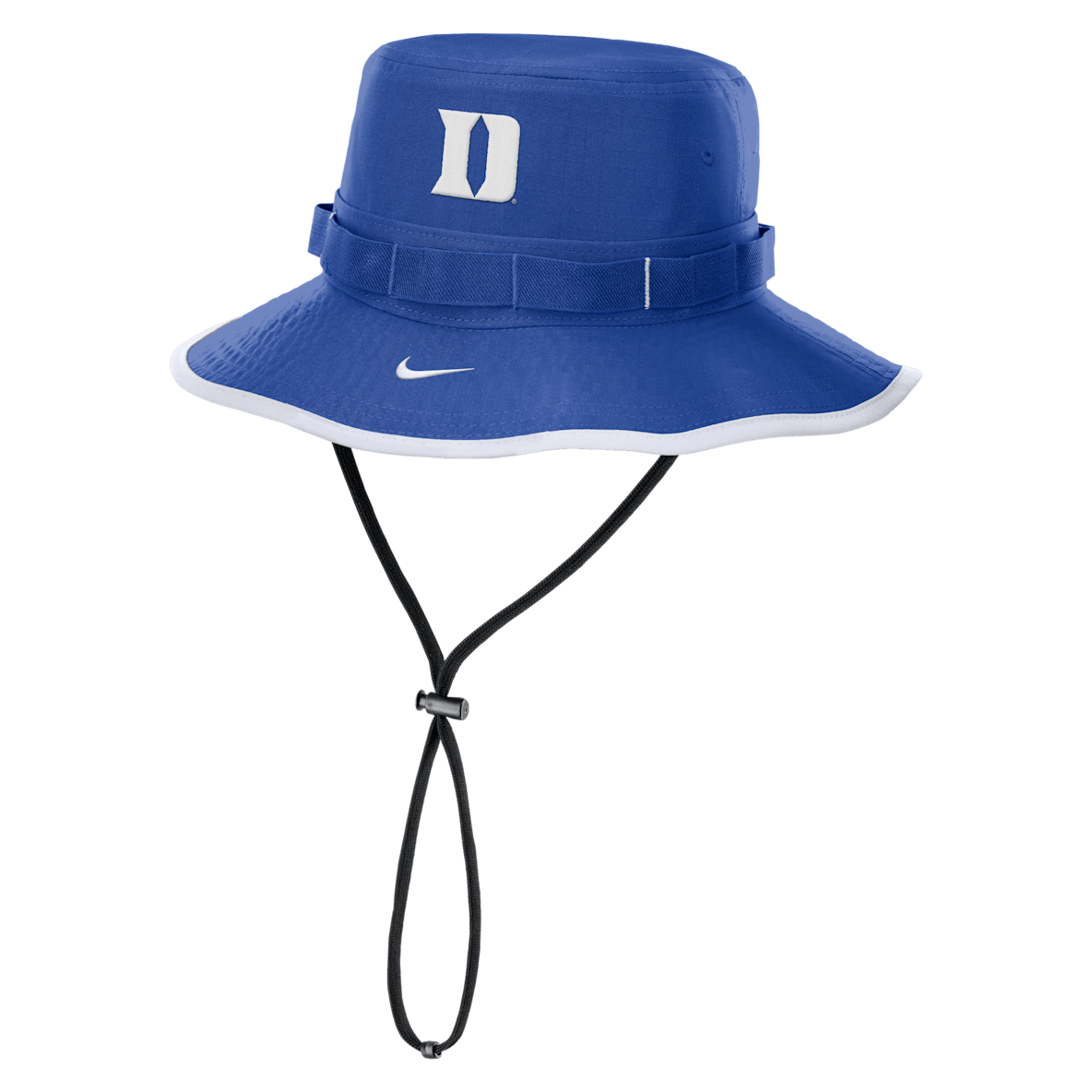 Duke Blue Devils On-Field Apex Boonie Duke Blue Devils On-Field Apex Boonie Men's Nike Dri-FIT College Bucket Hat