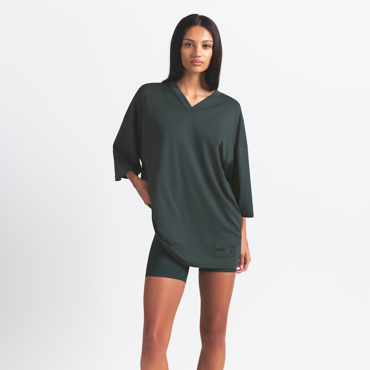NikeSKIMS Airy Women's Oversized V-Neck T-Shirt