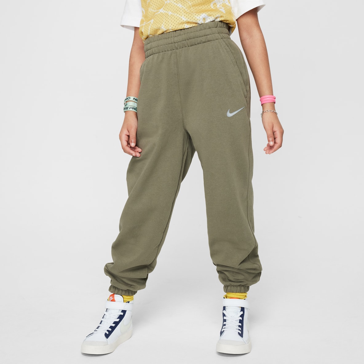 Nike Sportswear Nike Sportswear Big Kids' (Girls') Dri-FIT Loose Fleece Joggers