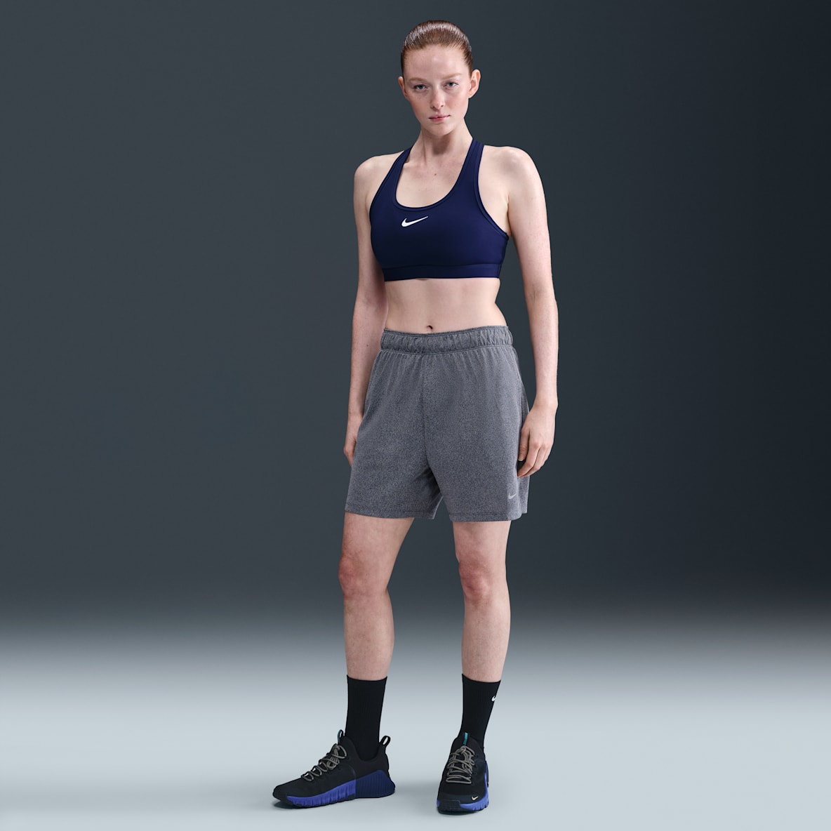 Nike Attack Women's Dri-FIT Fitness Mid-Rise 5" Unlined Shorts