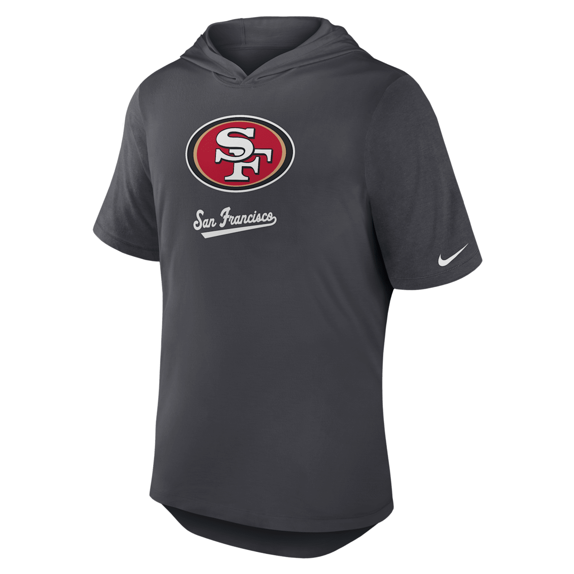 San Francisco 49ers Men's Nike Dri-FIT NFL Hooded T-Shirt