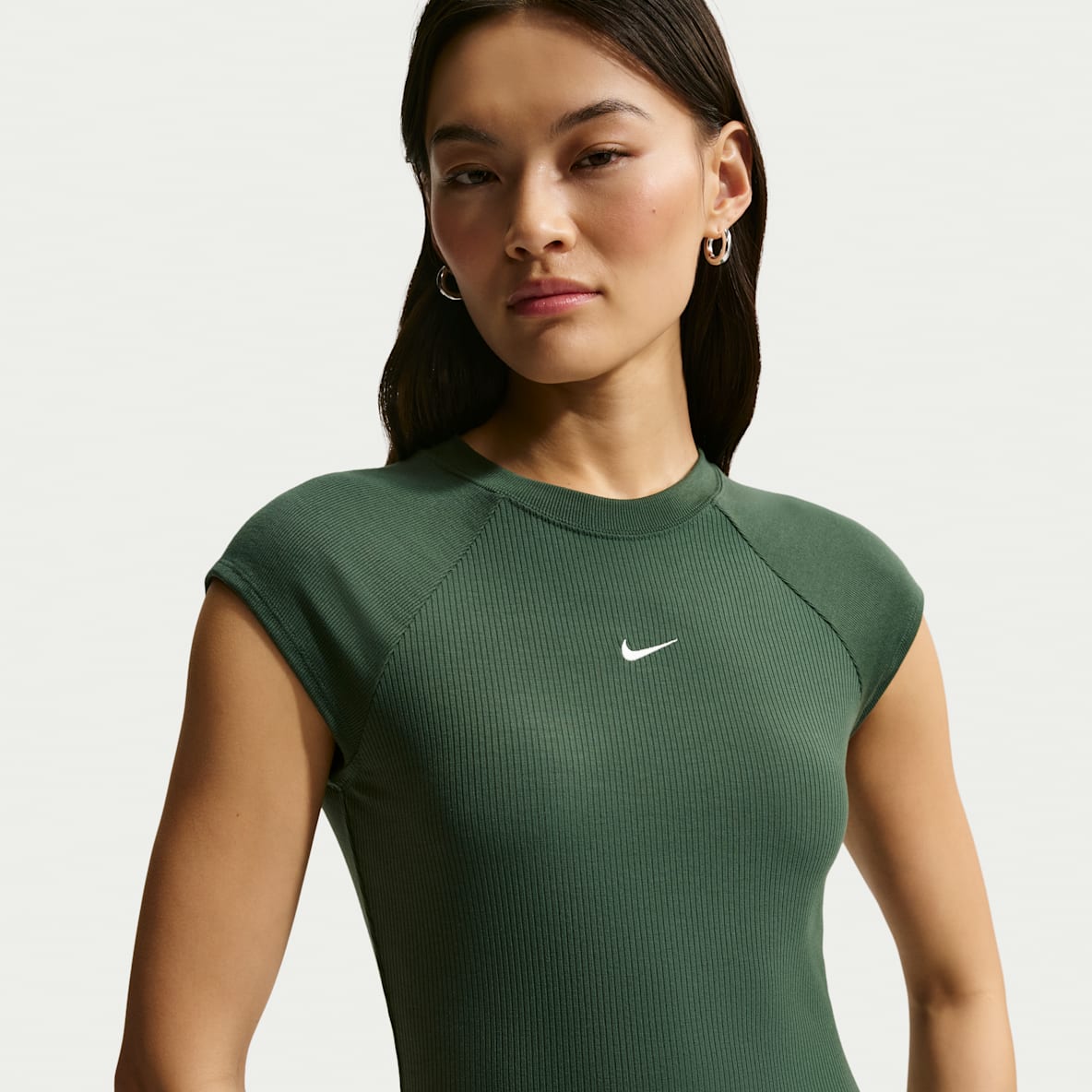 Nike Sportswear Chill Knit Nike Sportswear Chill Knit Women's Tight Short-Sleeve Ribbed Top