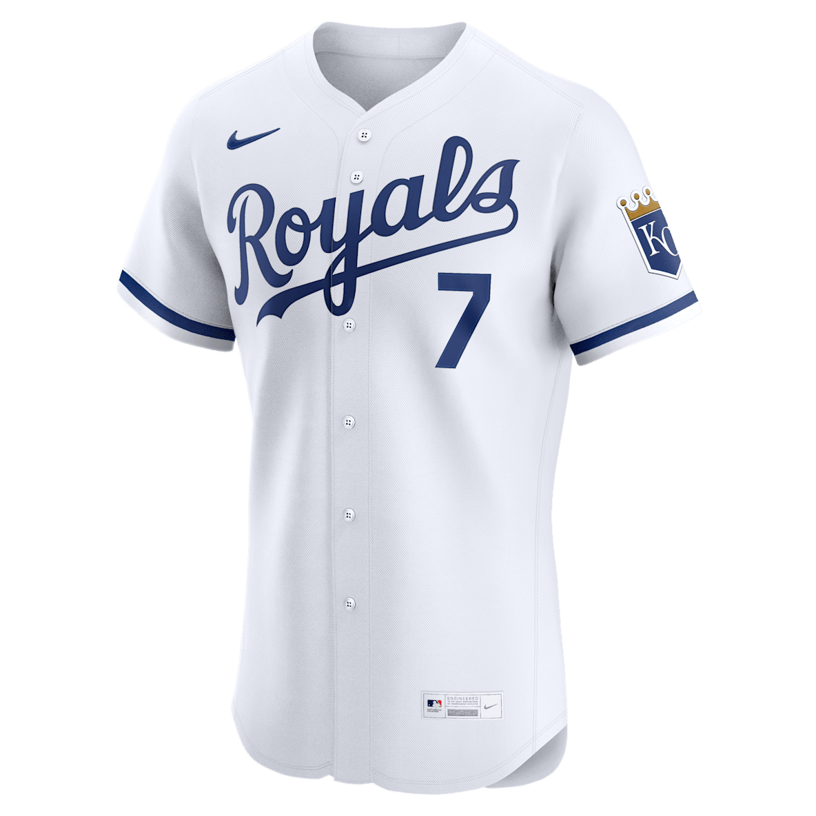 Bobby Witt Jr. Kansas City Royals Bobby Witt Jr. Kansas City Royals Men's Nike Dri-FIT ADV MLB Elite Jersey