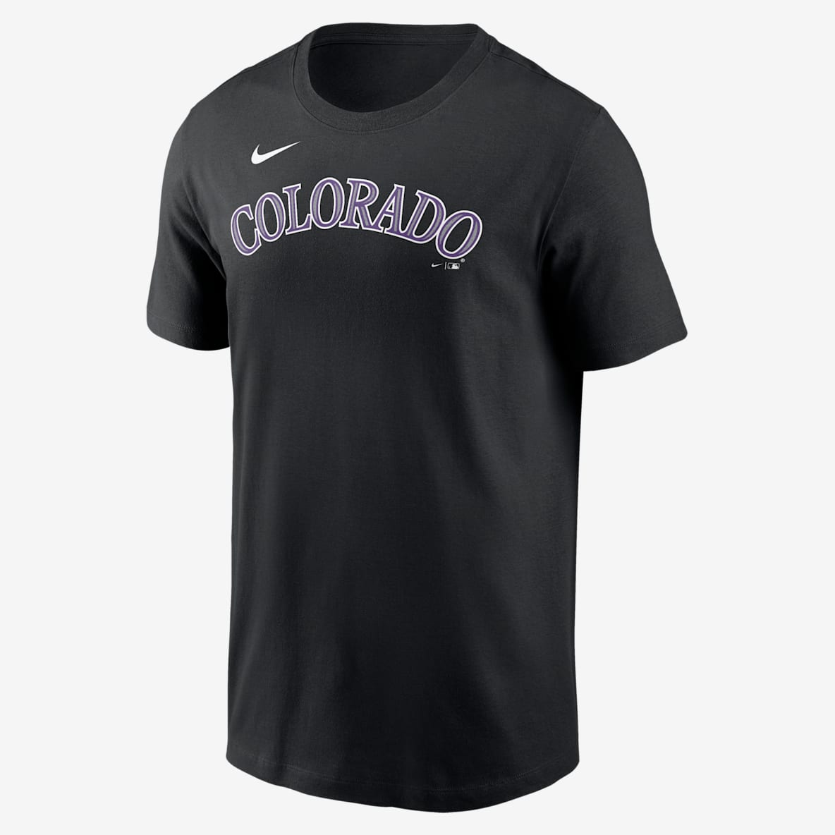 Colorado Rockies Fuse Wordmark Colorado Rockies Fuse Wordmark Men's Nike MLB T-Shirt