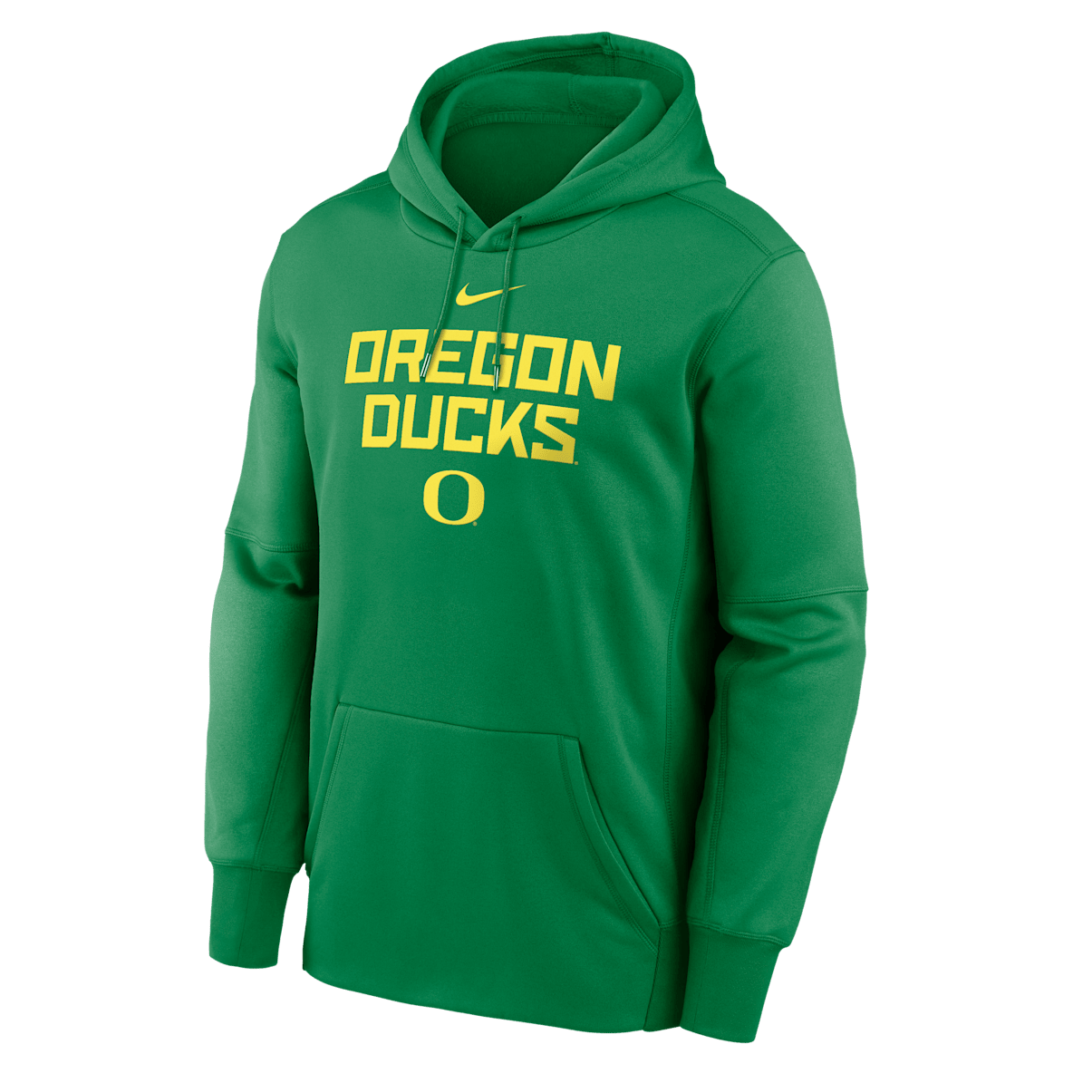 Oregon Team Stacked Oregon Team Stacked Men’s Nike Therma College Pullover Hoodie