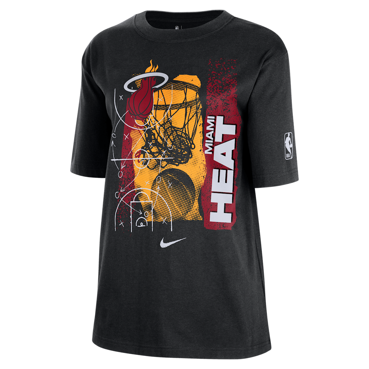 Miami Heat Courtside Miami Heat Courtside Women's Nike NBA T-Shirt