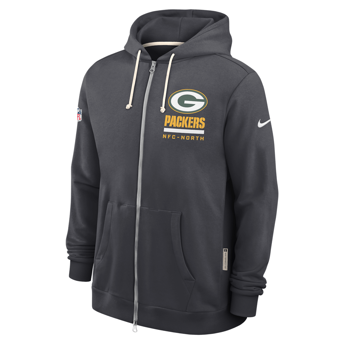 Green Bay Packers Utility Player Sideline Green Bay Packers Utility Player Sideline Men's Nike Dri-FIT NFL Full-Zip Hoodie