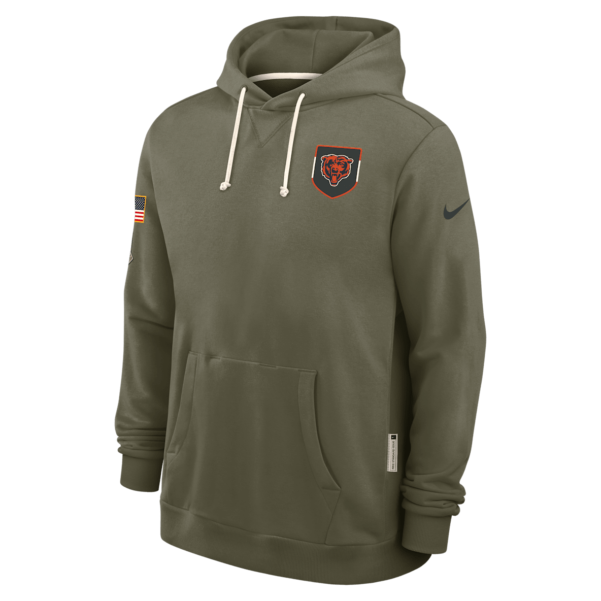 Chicago Bears Salute to Service Sideline Dominant Force Chicago Bears Salute to Service Sideline Dominant Force Men's Nike Dri-FIT NFL Pullover Hoodie