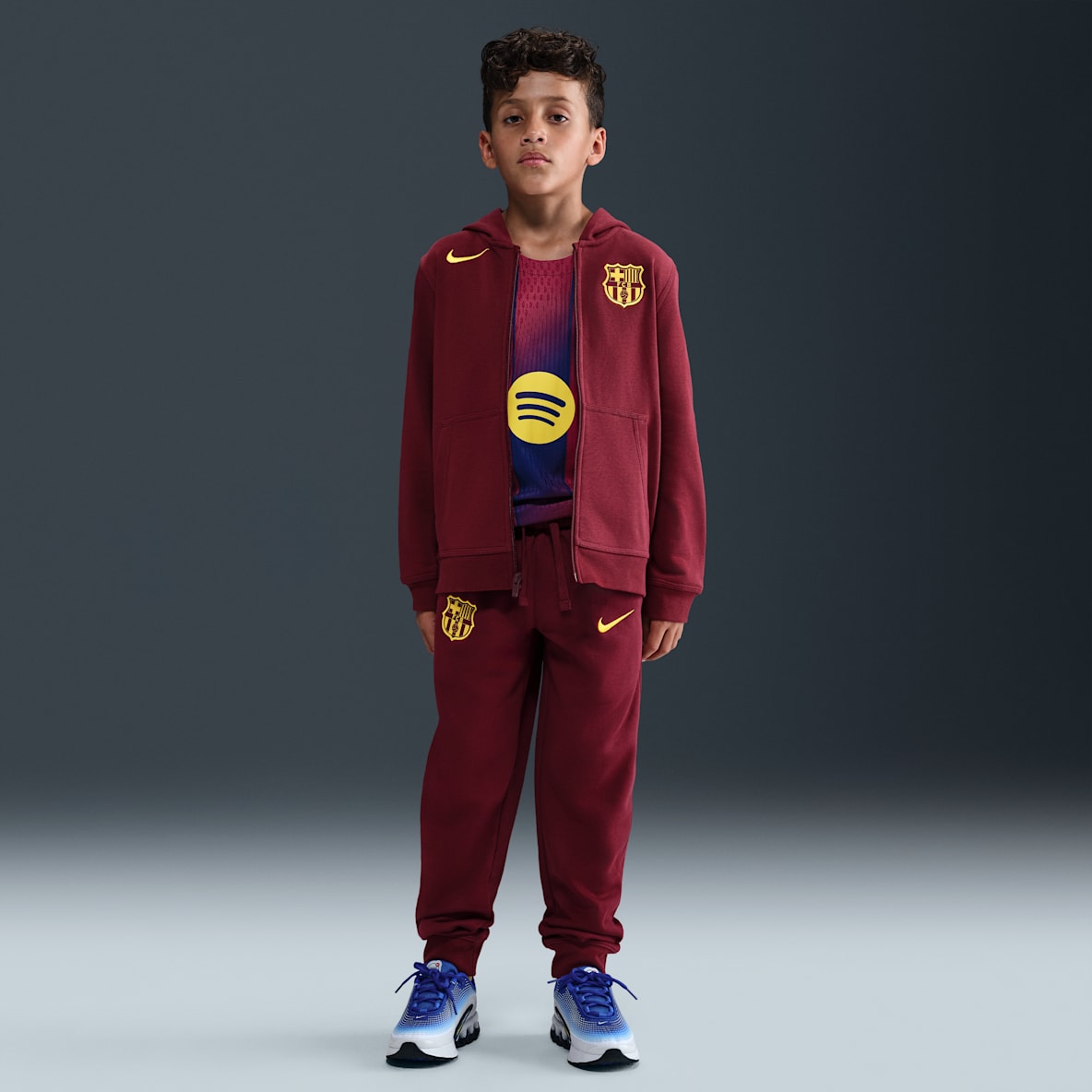 F.C. Barcelona Club Fourth Older Kids' (Boys') Nike Football Joggers