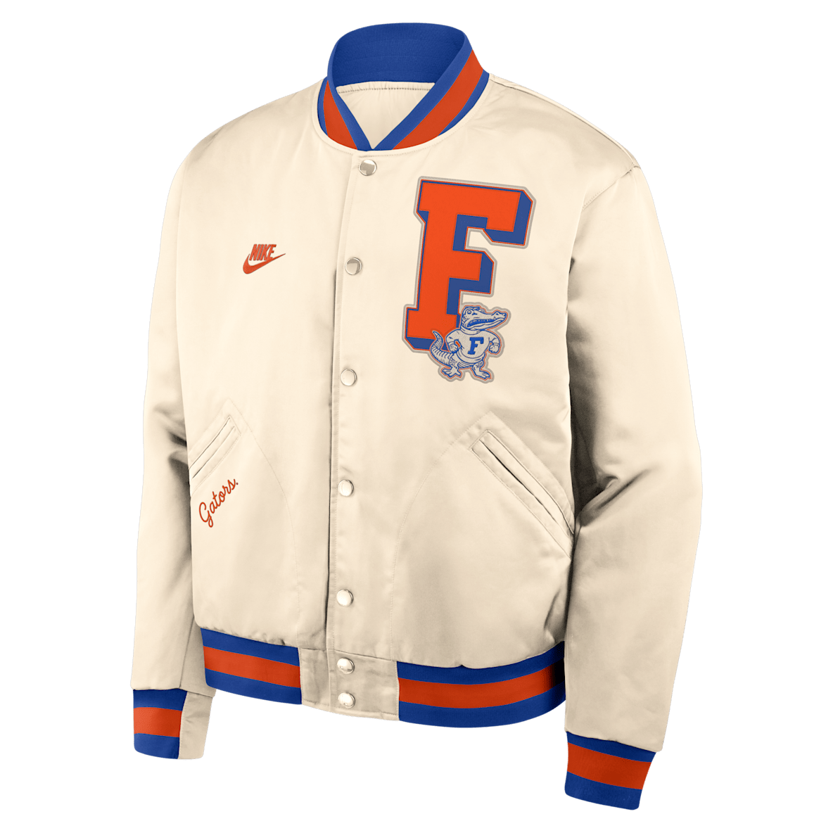 Florida Legacy Florida Legacy Men's Nike College Full-Snap Bomber Jacket