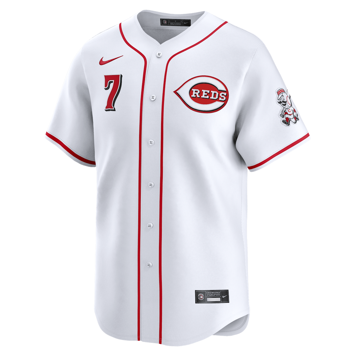 Spencer Steer Cincinnati Reds Men's Nike Dri-FIT ADV MLB Limited Jersey