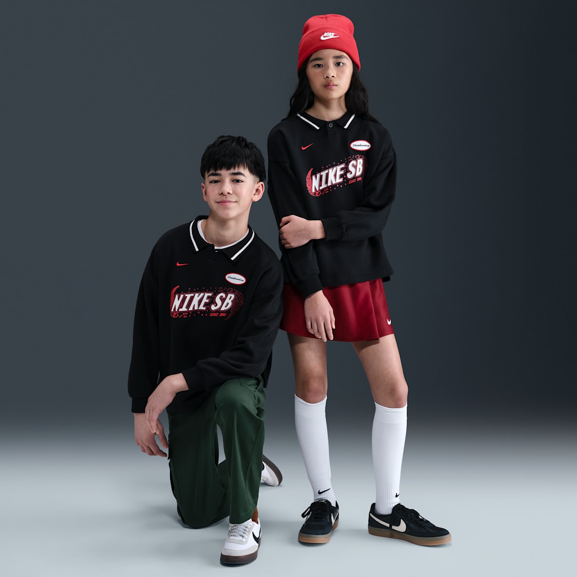 Nike SB Nike SB Older Kids' Long-Sleeve Skate Polo