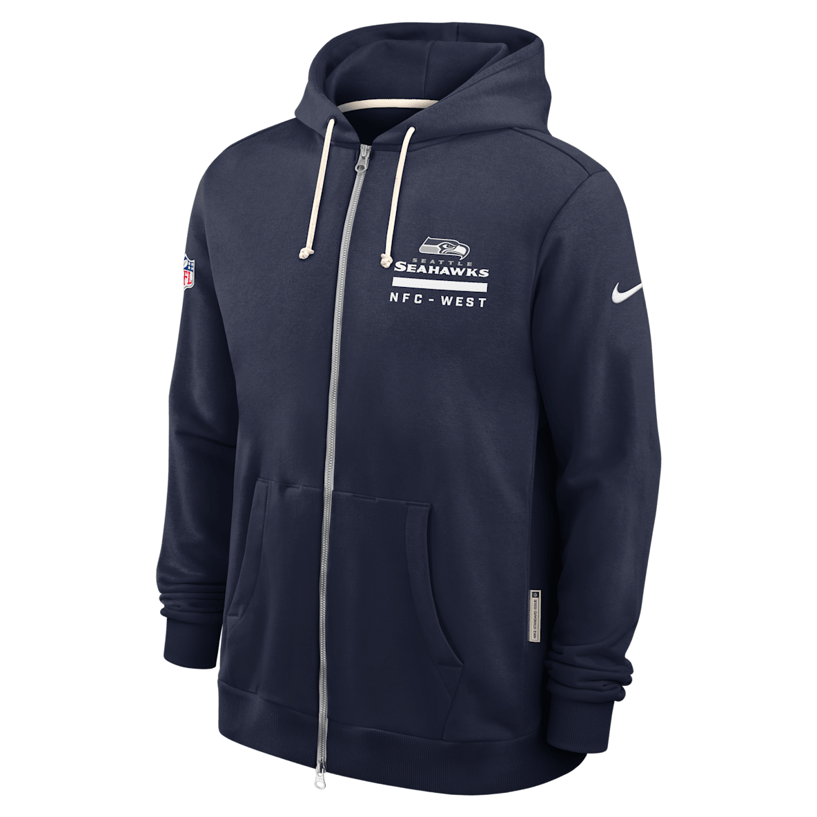 Seattle Seahawks Utility Player Sideline Seattle Seahawks Utility Player Sideline Men's Nike Dri-FIT NFL Full-Zip Hoodie