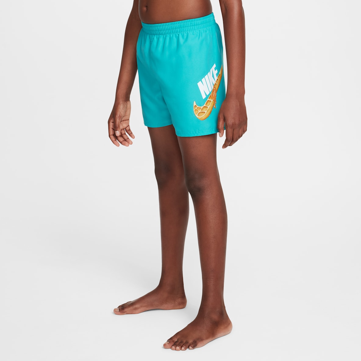 Nike Swim Breaker Nike Swim Breaker Big Kids' (Boys') 4" Brief-Lined Volley Shorts