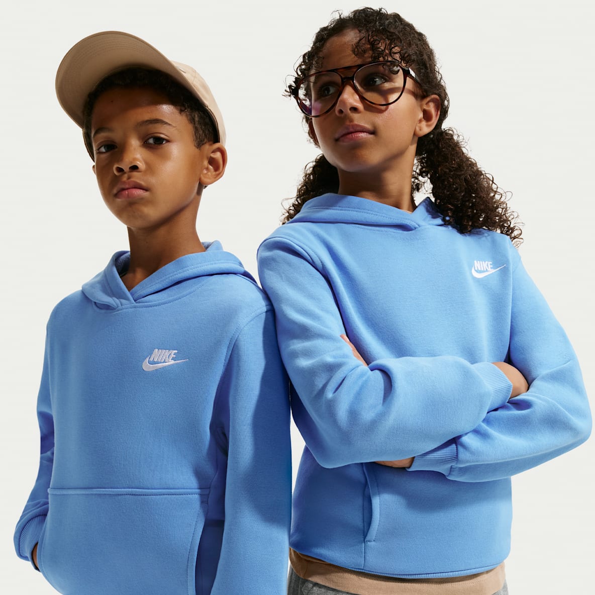 Nike Sportswear Club Fleece Nike Sportswear Club Fleece Hettegenser til store barn