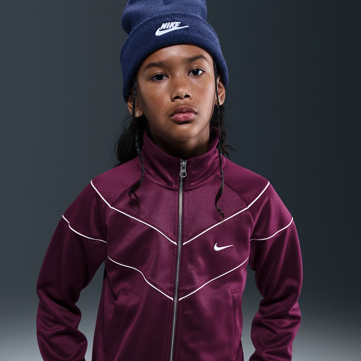 Nike Sportswear Nike Sportswear Older Kids' (Girls') Knit Tracksuit Jacket