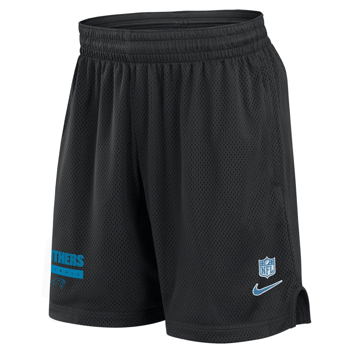 Carolina Panthers Sideline Carolina Panthers Sideline Shorts Nike Dri-FIT de la NFL para hombre