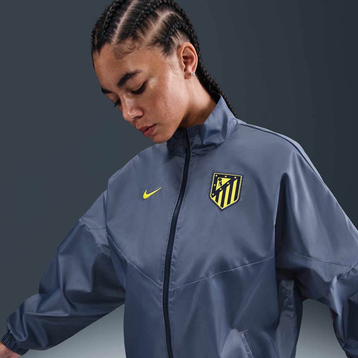 Atlético Madrid Essential Windrunner Atlético Madrid Essential Windrunner Women's Nike Football Woven Jacket