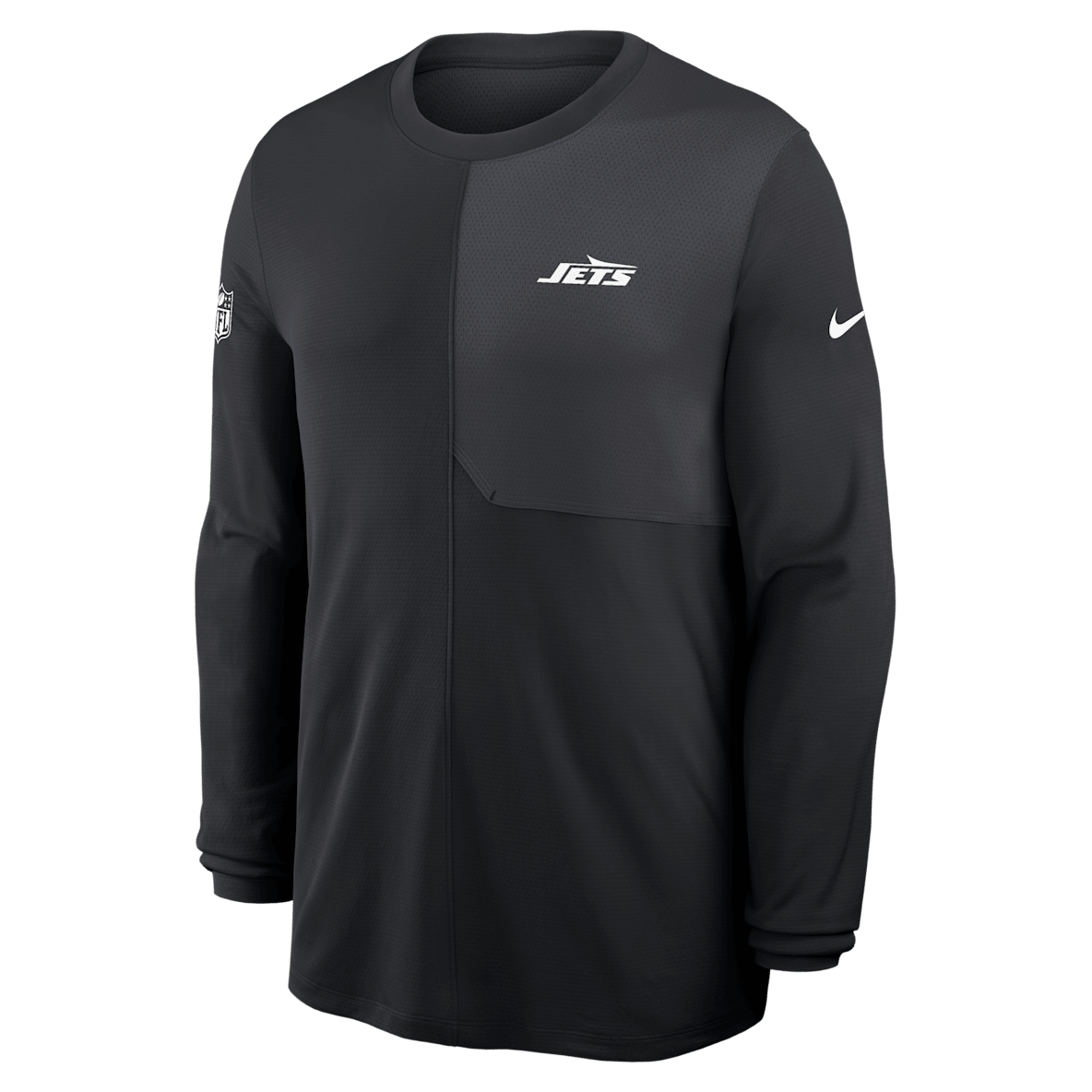New York Jets Sideline Coach New York Jets Sideline Coach Men's Nike Dri-FIT NFL Long-Sleeve Top